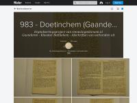 Screenshot van website