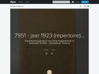 Screenshot van website