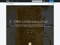 Screenshot van website