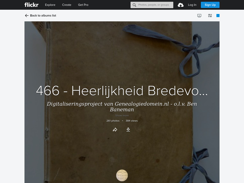 Screenshot van website