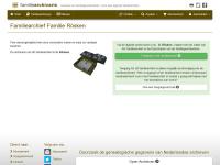 Screenshot van website