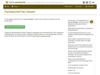 Screenshot van website