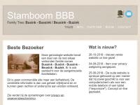 Screenshot van website