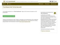 Screenshot van website