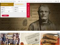 Screenshot van website