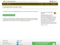 Screenshot van website