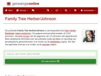 Screenshot van website