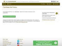 Screenshot van website