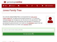 Screenshot van website