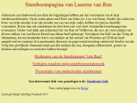Screenshot van website