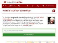 Screenshot van website