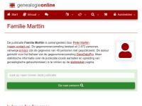 Screenshot van website