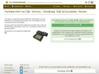 Screenshot van website