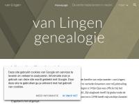 Screenshot van website