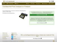 Screenshot van website