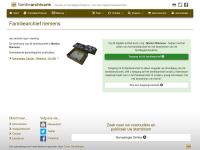 Screenshot van website