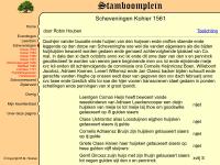 Screenshot van website