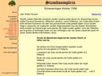 Screenshot van website