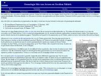 Screenshot van website