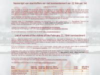 Screenshot van website