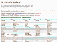 Screenshot van website