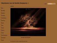 Screenshot van website