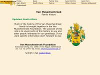 Screenshot van website