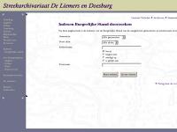 Screenshot van website