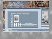 Screenshot van website