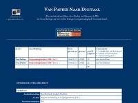 Screenshot van website