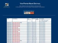 Screenshot van website