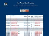 Screenshot van website