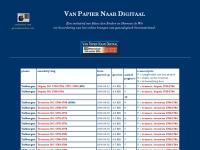 Screenshot van website