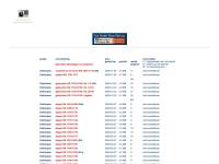 Screenshot van website