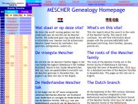 Screenshot van website