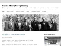 Screenshot van website