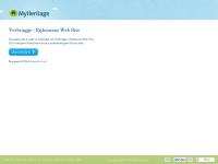 Screenshot van website