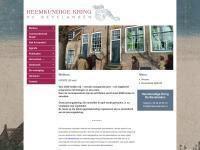 Screenshot van website