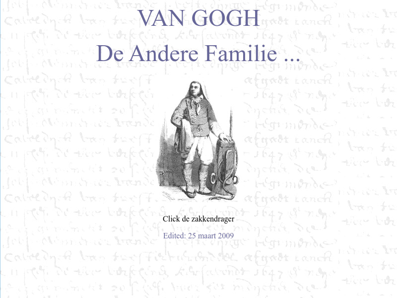 Screenshot van website