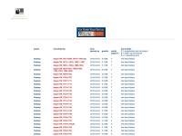 Screenshot van website