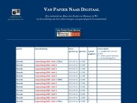 Screenshot van website