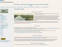 Screenshot van website