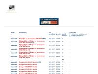 Screenshot van website