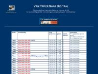 Screenshot van website