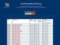 Screenshot van website