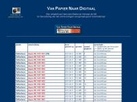 Screenshot van website