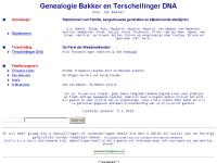 Screenshot van website