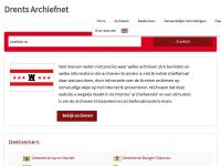Screenshot van website