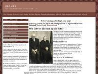 Screenshot van website