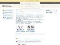 Screenshot van website